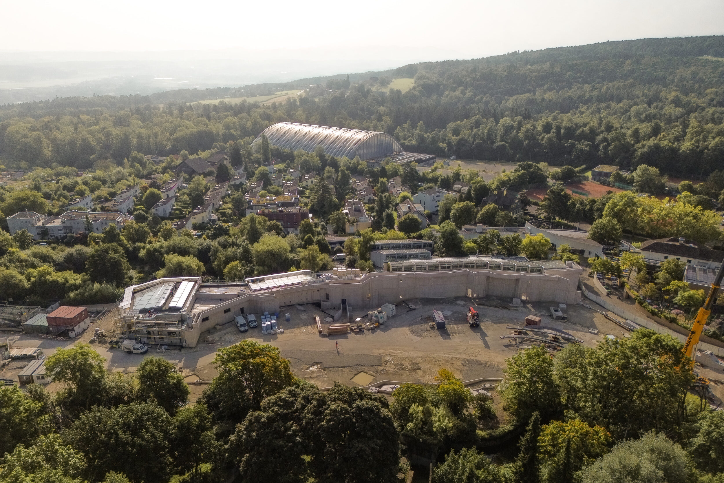 Produktion Vetropack Leichtglasflasche Echovai